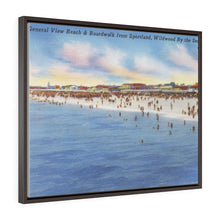 Load image into Gallery viewer, Wildwood By The Sea Wildwood Crest Beach Home Decor Wall Art Print Canvas