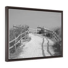 Load image into Gallery viewer, Black and White Photography Wall Art Print Beach Path Cape May