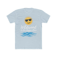 Load image into Gallery viewer, Wildwood Is our Happy Place Men's Cotton Crew Tee