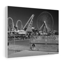 Load image into Gallery viewer, Black and White Photography Wall Art Print Wildwood Jersey Shore Ocean View
