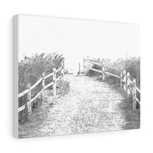 Load image into Gallery viewer, Art Sketch Wall Art Print Beach Path Cape May NJ New Jersey