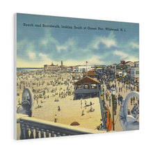Load image into Gallery viewer, WIldwood NJ Beach Home Decor Wall Art Print Canvas