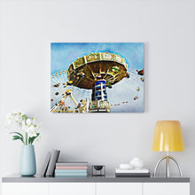 Load image into Gallery viewer, Wildwood New Jersey Amusement Park Oil Painting Wall Art Print