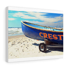 Load image into Gallery viewer, Wildwood Crest Lifeguard Boat Watercolor Painting Wall Art Print