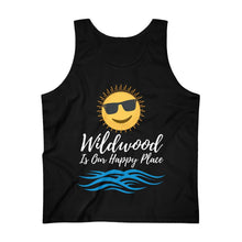 Load image into Gallery viewer, Wildwood Is Our Happy Place Men's Ultra Cotton Tank Top