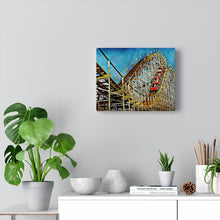 Load image into Gallery viewer, Wildwood Jersey Roller Coaster Oil Painting Wall Art Print