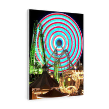 Load image into Gallery viewer, Watercolor Painting Wall Art Print WIldwood NJ Ferris wheel