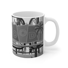 Load image into Gallery viewer, Black and White Wildwood NJ Coffee Or Tea Mug 11oz
