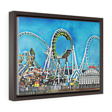 Load image into Gallery viewer, Oil Painting Wall Art Print Wildwood Moreys Piers Beach Sky