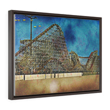 Load image into Gallery viewer, Wildwood Wooden Roller Coaster Oil Painting Wall Art Print Amusement Park