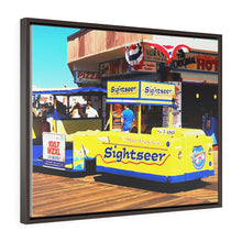 Load image into Gallery viewer, Watercolor Painting Wall Art Print Wildwood Boardwalk Tramcar