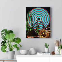 Load image into Gallery viewer, Wildwood Jersey Shore Oil Painting Wall Art Print Morey's Piers