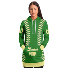 Load image into Gallery viewer, Personalized Long Hoodie Green & Yellow