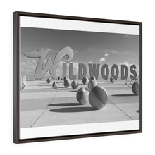 Load image into Gallery viewer, Wildwood NJ Crest Sign Black and White Photography Wall Art Print