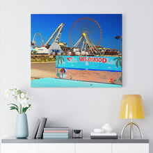 Load image into Gallery viewer, Watercolor Painting Wall Art Print Wildwood NJ Skyline