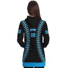 Load image into Gallery viewer, Miami Personalized Long Hoodie Black