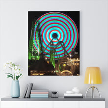 Load image into Gallery viewer, Cartoon Art Wall Decor Art Paint Beach Painting Ferris Wheel Amusement park