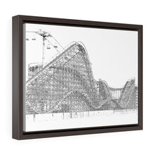 Load image into Gallery viewer, Art Sketch Wall Art Print Wildwood NJ Beach Wooden Boardwak Roller Coaster