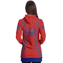 Load image into Gallery viewer, Chicago Baseball Personalized Longline Hoodie