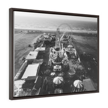 Load image into Gallery viewer, Black and White Photography Wall Art Print Wildwood NJ Skyline