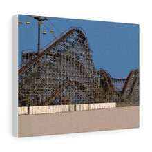 Load image into Gallery viewer, Roller Coaster Cartoon Art Wall Decor Art Painting Carnival Decor