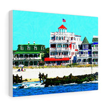 Load image into Gallery viewer, Gouache Digital Art painting Wall Art Print Beach Path Cape May Beach