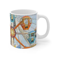 Load image into Gallery viewer, Artistic Painting Wildwood NJ Coffee Or Tea Mug 11oz