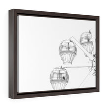 Load image into Gallery viewer, Art Sketch Wall Art Print Moreys Piers Wildwood NJ Beach Decor Hot Air Baloon