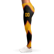 Load image into Gallery viewer, Pittsburgh Personalized Leggings Black & Gold