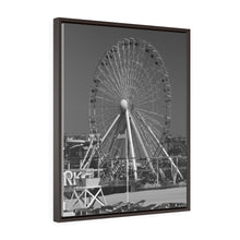 Load image into Gallery viewer, Black and White Photography Wall Art Print Wildwood Beach Decor