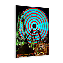 Load image into Gallery viewer, Wildwood Jersey Shore Oil Painting Wall Art Print Morey's Piers