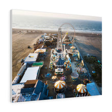 Load image into Gallery viewer, Canvas Print Wildwood NJ Aerial View
