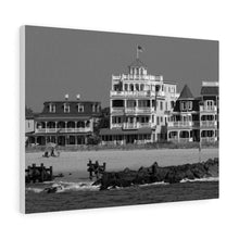 Load image into Gallery viewer, Black and White Photography Wall Art Print Cape May Beach