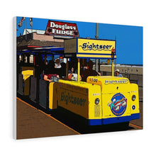 Load image into Gallery viewer, Wildwood NJ Tramcar Cartoon Art Wall Decor Art Painting