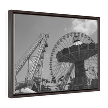 Load image into Gallery viewer, Black and White Photography Wall Art Print Wildwood NJ Boardwalk