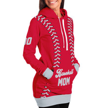 Load image into Gallery viewer, Seattle Personalized Long Hoodie Red