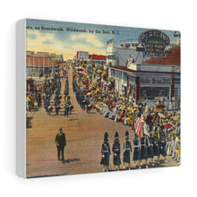 Load image into Gallery viewer, Boardwalk At WIldwood NJ Home Decor Wall Art Print Canvas