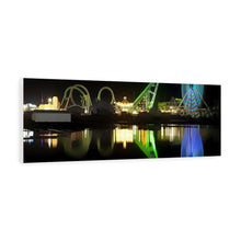 Load image into Gallery viewer, Jersey Shore Skyline Cartoon Art Wall Decor Art Paint Beach Painting