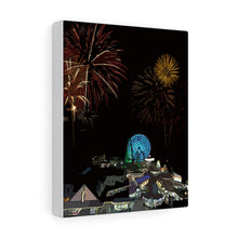 Load image into Gallery viewer, Cartoon Art Wall Decor Art Paint Beach Painting Wildwood New Jersey fireworks