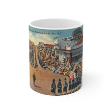 Load image into Gallery viewer, Vintage Wildwood by the Sea Postcard coffee Mug