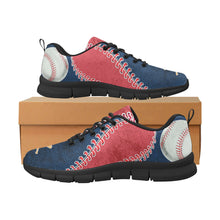 Load image into Gallery viewer, Boston Sneakers Red & Blue
