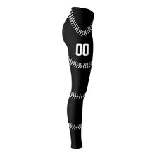 Load image into Gallery viewer, Personalized Leggings Black