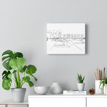 Load image into Gallery viewer, Art Sketch Wall Art Print Sunset Wildwood Crest New Jersey Sign