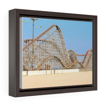 Load image into Gallery viewer, Wildwood Wooden Roller Coaster Watercolor Painting Wall Art Print