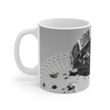Load image into Gallery viewer, Black and White Wildwood NJ Coffee Or Tea Mug 11oz