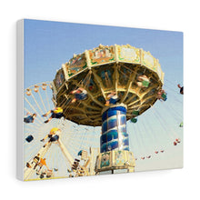 Load image into Gallery viewer, Wildwood Jersey shore Swings Watercolor Painting Wall Art Print