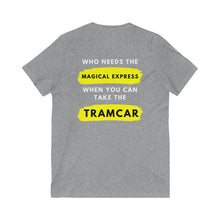Load image into Gallery viewer, Magical express VS The Wildwood Tramcar Unisex Jersey V-Neck