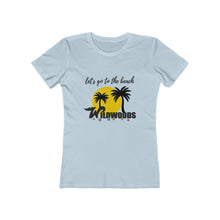Load image into Gallery viewer, Let's Go to the beach Women's The Boyfriend Tee