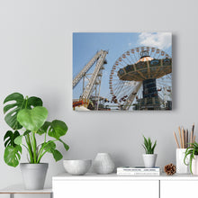 Load image into Gallery viewer, Canvas PrintWildwood Theme Park Large Swings