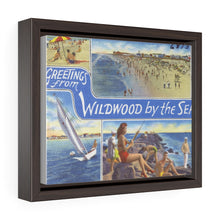 Load image into Gallery viewer, Wildwood NJ Postcard Home Decor Wall Art Print Canvas
